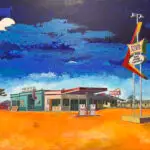 roy's motel bungalows fine art prints