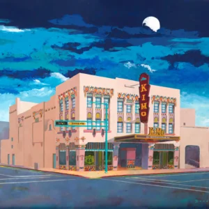 roy's motel bungalows fine art prints