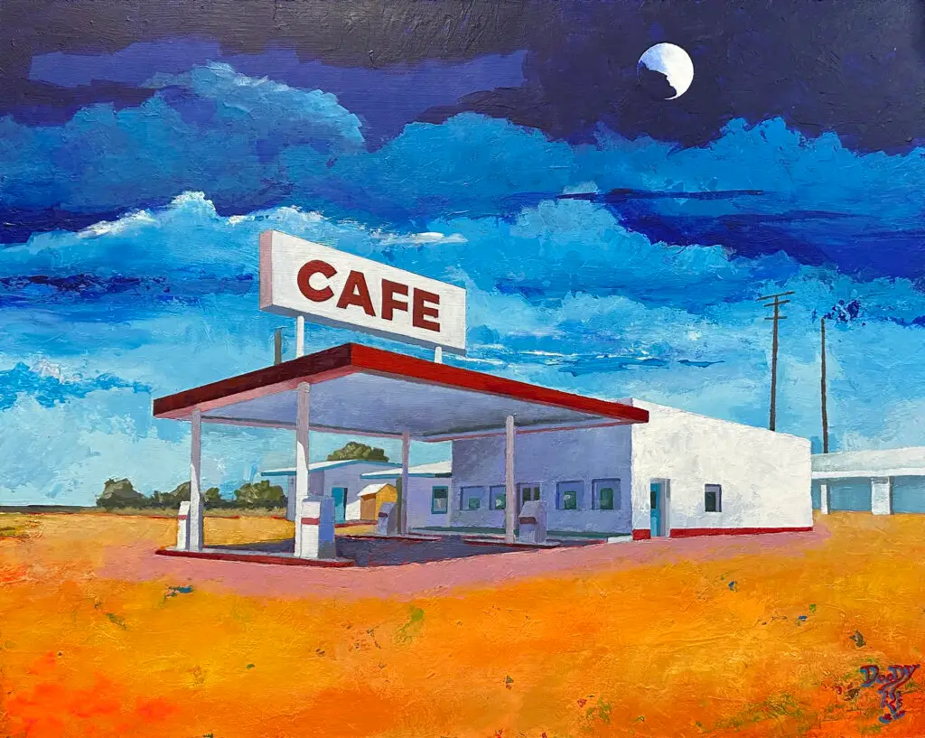 roy's motel bungalows fine art prints