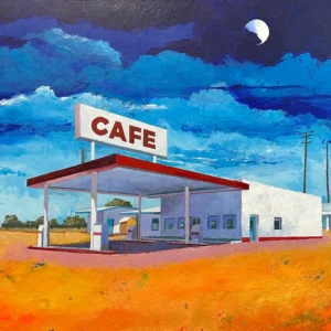 roy's motel bungalows fine art prints