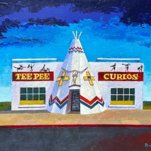 roy's motel bungalows fine art prints