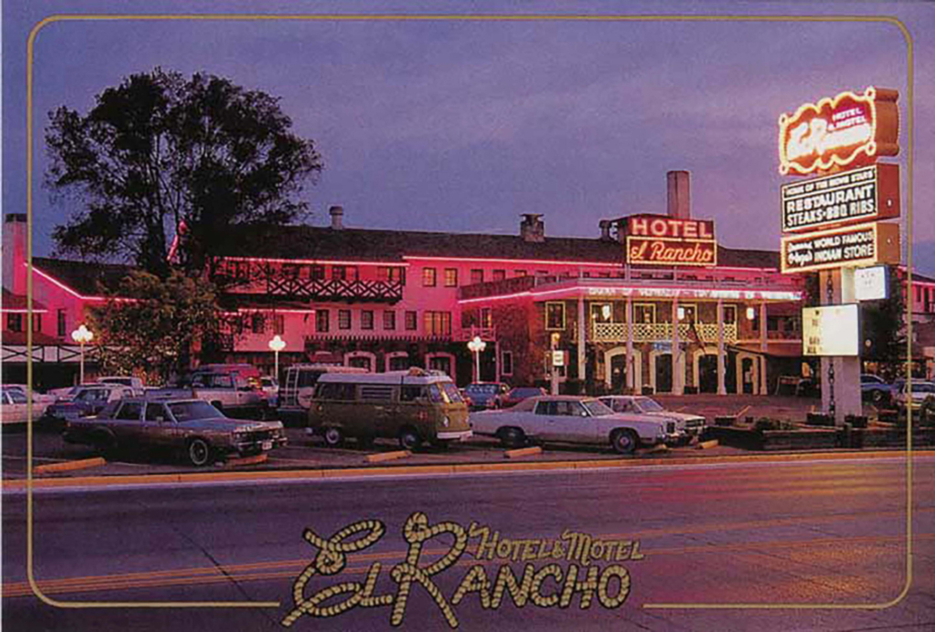 EL RANCHO MOTEL HOTEL PRINT - Image 2