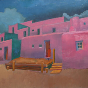TAOS PUEBLO STUDY ORIGINAL